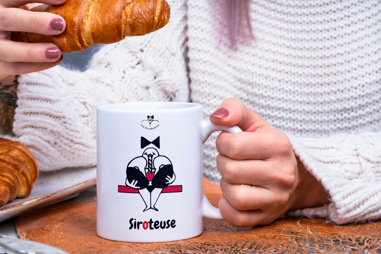 La tasse "Siroteuse"