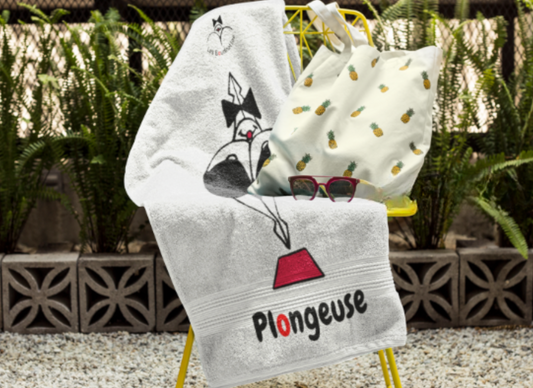 Serviette "Plongeuse"