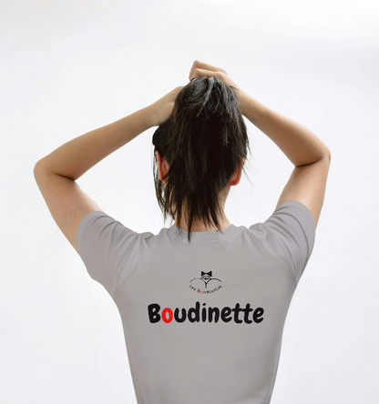 Robe 'Boudinette' avec le logo et le texte au dos | Les Boudinettes