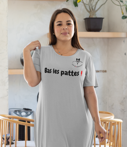 Robe "Bas les pattes" avec le dessin au dos | Les Boudinettes