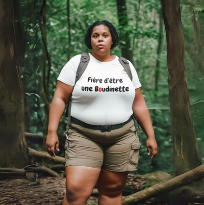 T-shirt "Fière d'être une Boudinette"