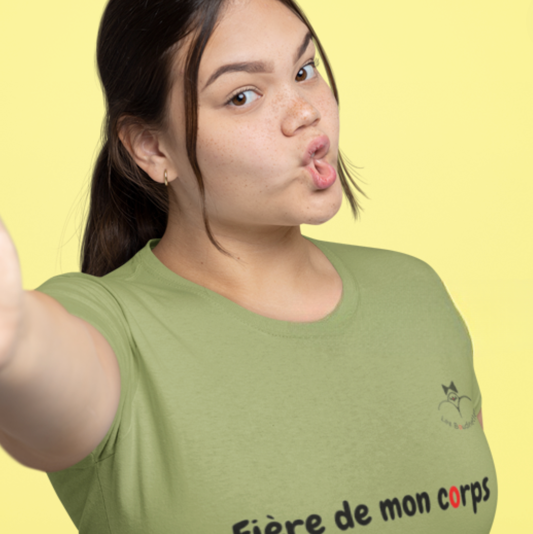 T-shirt "Fière de mon corps"