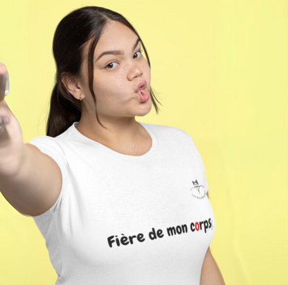 T-shirt "Fière de mon corps"