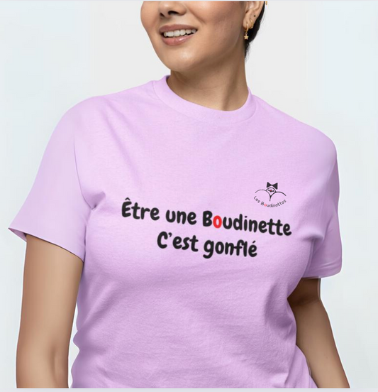 T-shirt "Être une Boudinette c’est gonflé"