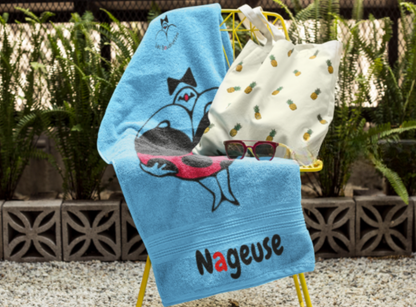 Serviette "Nageuse"