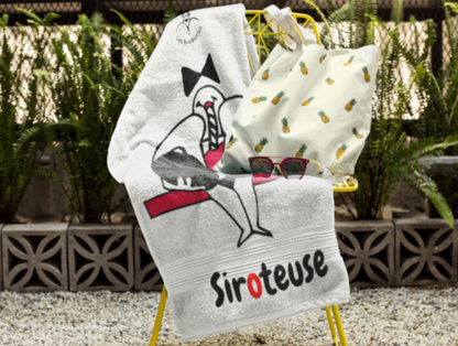 Serviette "Siroteuse"