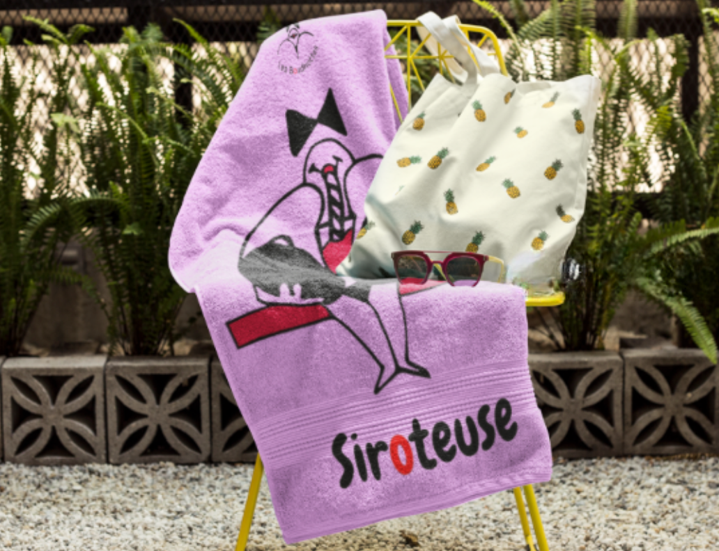 Serviette "Siroteuse"