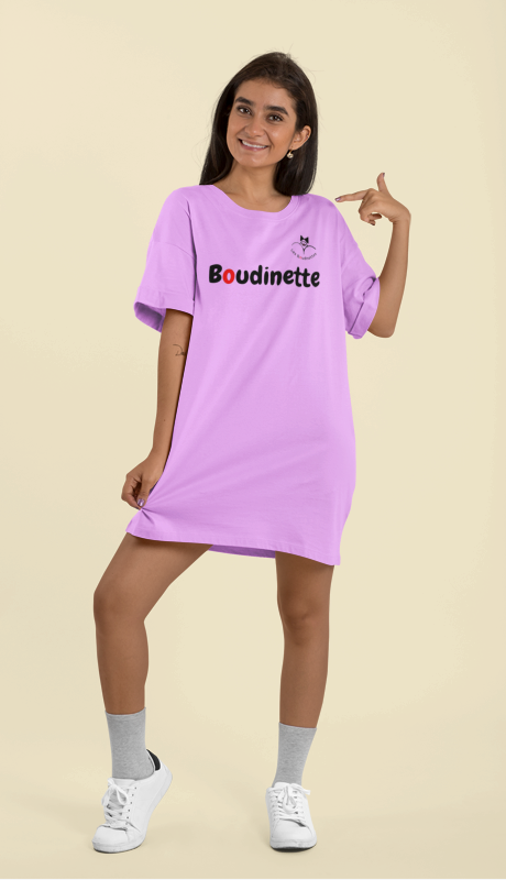 Robe "Boudinette" avec le logo au dos | Les Boudinettes