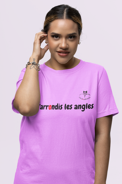 Robe "J'arrondis les angles" avec le dessin au dos | Les Boudinettes