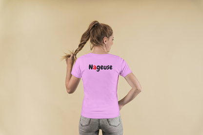 T-shirt Nageuse avec texte au dos