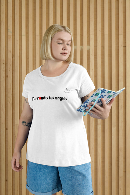 T-shirt "J'arrondis les angles"