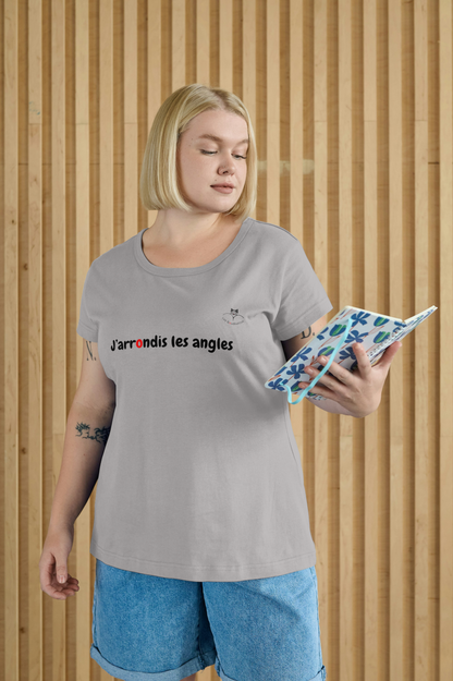 T-shirt "J'arrondis les angles"