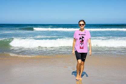 T-shirt Bronzeuse avec Logo à l'Arrière